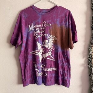 Purple Smashing Pumpkins Graphic T-Shirt